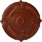 Ekena Millwork Attica Ceiling Medallion (Fits Canopies up to 3 3/4"), Hand-Painted Firebrick, 39 1/2"OD x 2 1/2"P CM39ATFIF - alternate 1